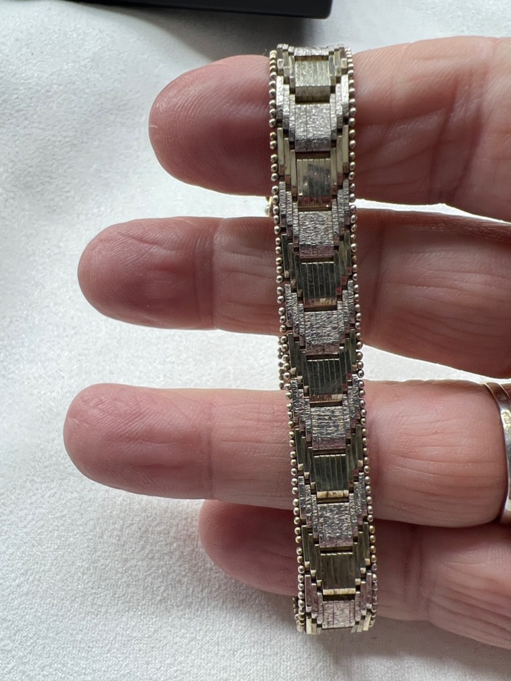 Vintage Milor Silver 925 Riccio Bracelet